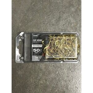Ace Hardware Solid Brass Gold Color Screw Ceiling Hooks/ 1 Inch 50